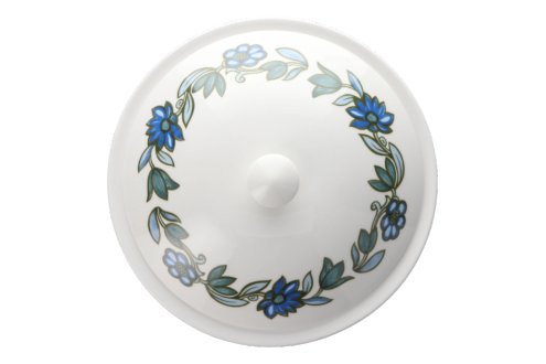 Susie Cooper Art Nouveau - Blue Vegetable Tureen with Lid Susie Cooper Art Nouveau - Blue Vegetable Tureen with Lid